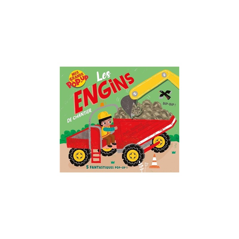 Les engins de chantier : 5 fantastiques pop-up ! Les engins de chantier : 5 fantastiques pop-up !