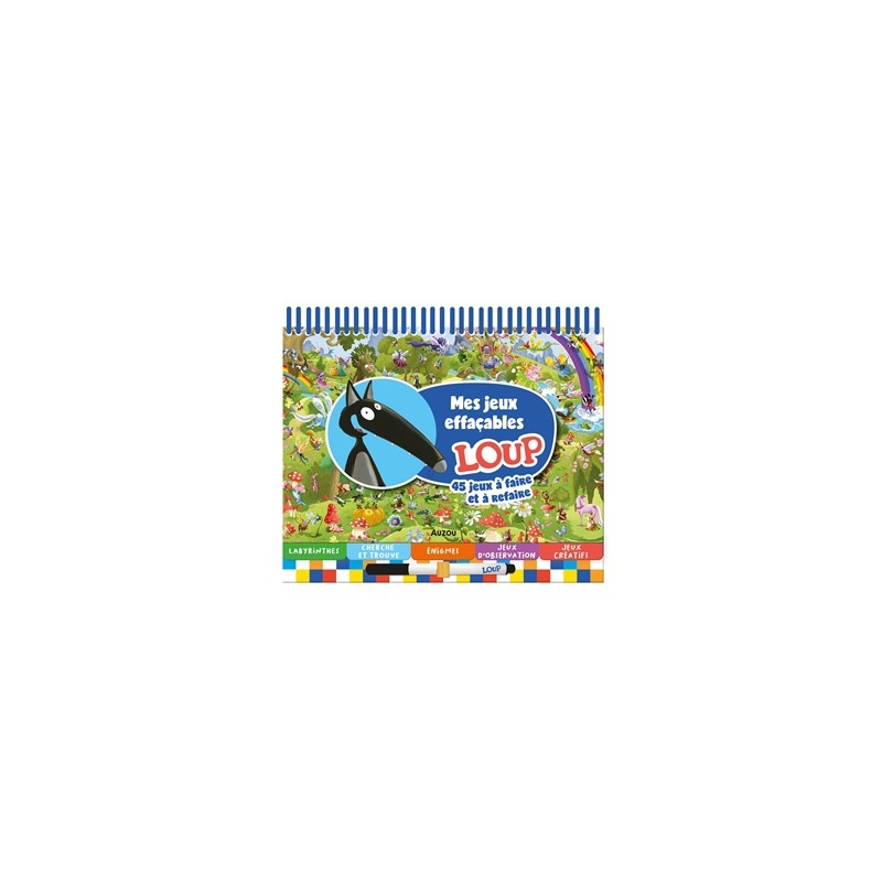 Mes jeux effaçables Loup Mes jeux effaçables Loup