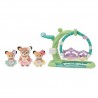 Les bébés Biche et balancelle - Sylvanian Families