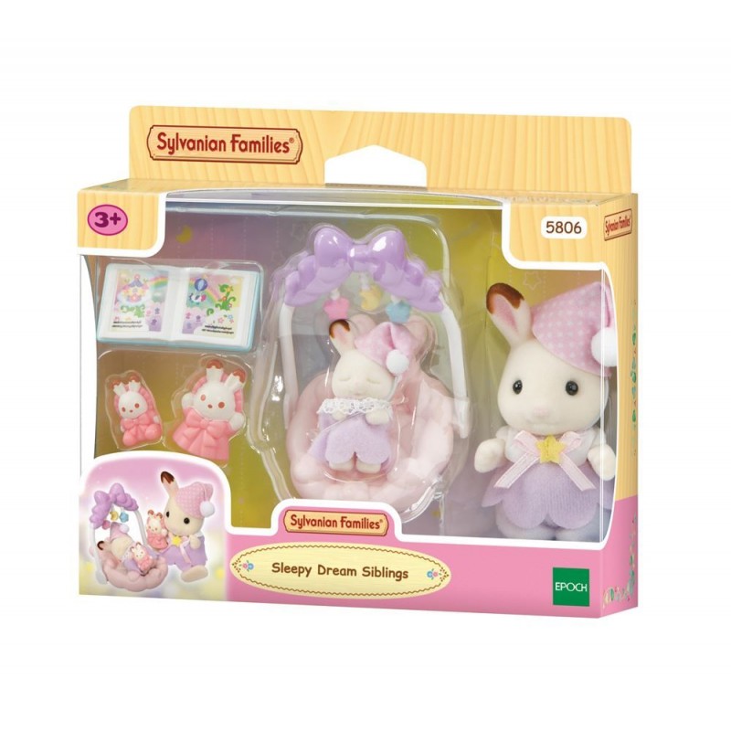 Le coucher des sœurs Lapin Chocolat - Sylvanian Families Le coucher des sœurs Lapin Chocolat - Sylvanian Families