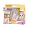 Le coucher des sœurs Lapin Chocolat - Sylvanian Families