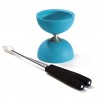 Set Acrobat 105 - Rubber Diabolo bleu clair
