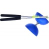 Set Acrobat 105 - Rubber Diabolo bleu roi
