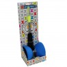 Set Acrobat 105 - Rubber Diabolo bleu roi