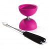 Set Acrobat 105 - Rubber Diabolo rose