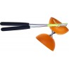 Set Acrobat 105 - Rubber Diabolo orange