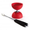Set Acrobat 105 - Rubber Diabolo rouge