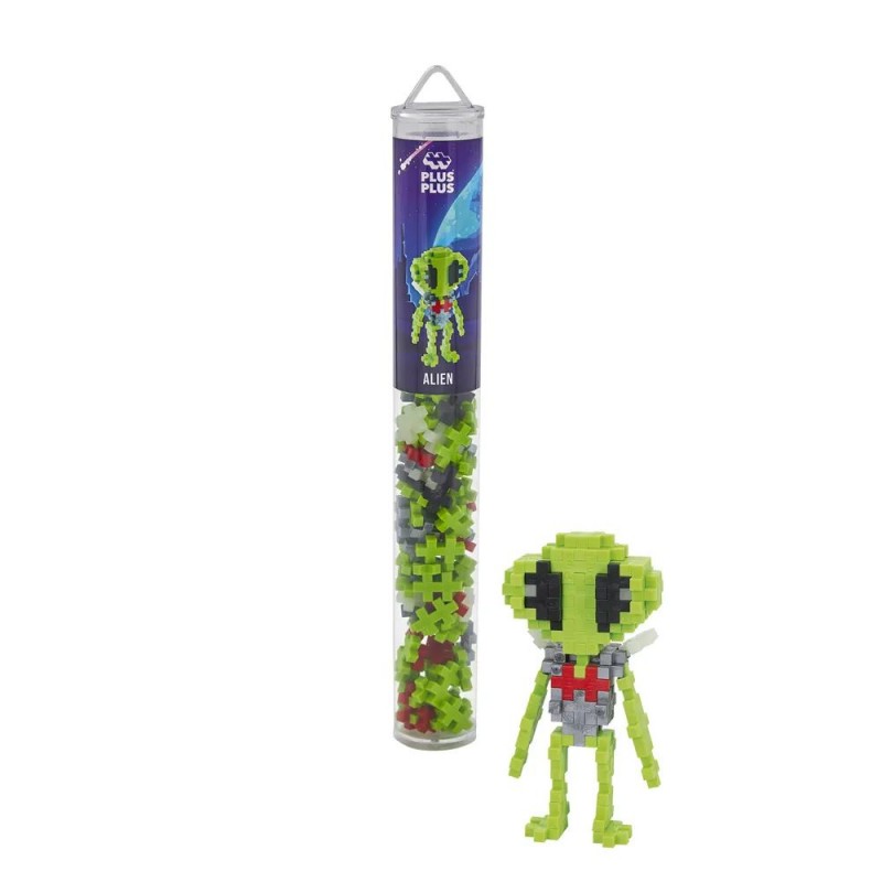 Plus Plus - Tube Alien 100 pcs Plus Plus - Tube Alien 100 pcs