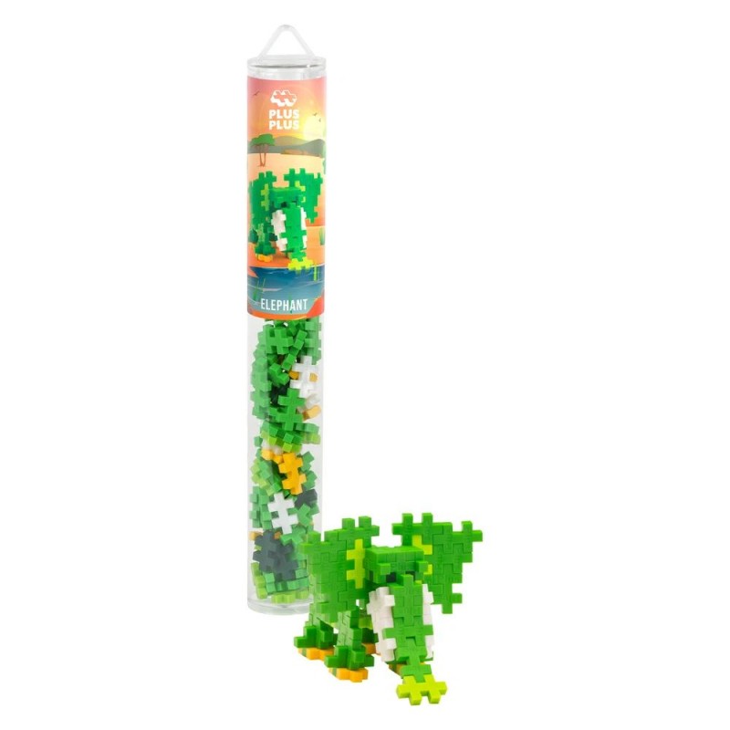 Plus Plus - Tube Eléphant 100 pcs Plus Plus - Tube Eléphant 100 pcs