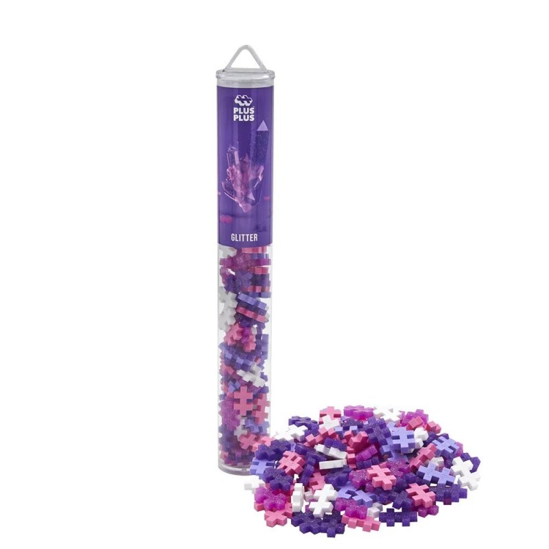 Plus Plus - Tube Glitter 100 pcs Plus Plus - Tube Glitter 100 pcs