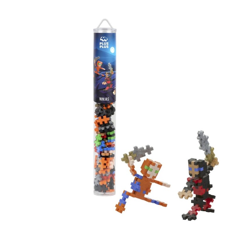 Plus Plus - Tube Ninjas 100 pcs Plus Plus - Tube Ninjas 100 pcs