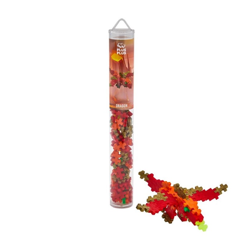 Plus Plus - Tube Dragon 100 pcs Plus Plus - Tube Dragon 100 pcs