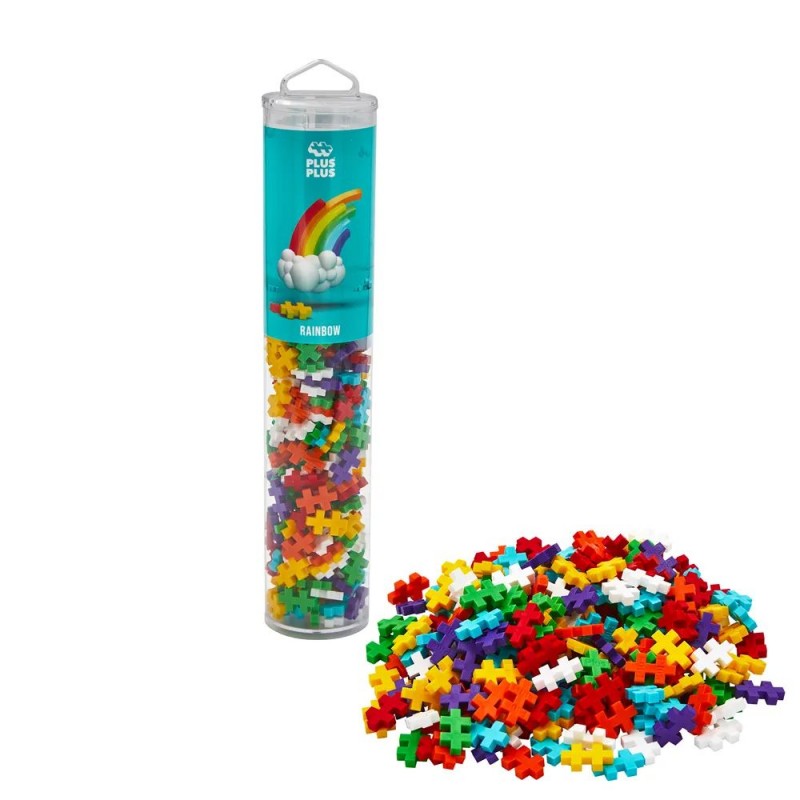 Plus Plus - Méga Tube Rainbow 240 pcs Plus Plus - Méga Tube Rainbow 240 pcs