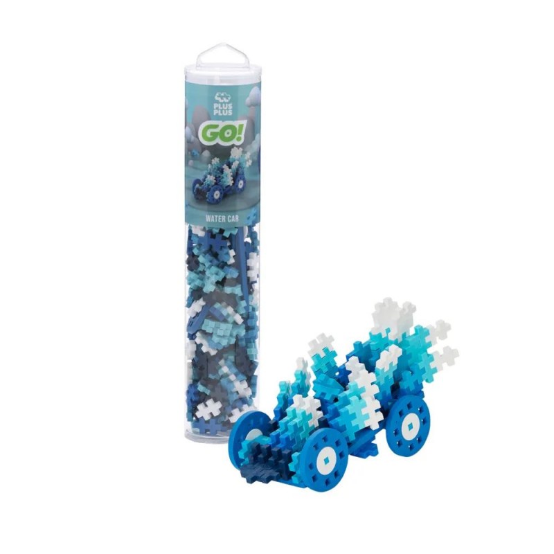 Plus Plus Go - Méga Tube Water Car 200 pcs Plus Plus Go - Méga Tube Water Car 200 pcs