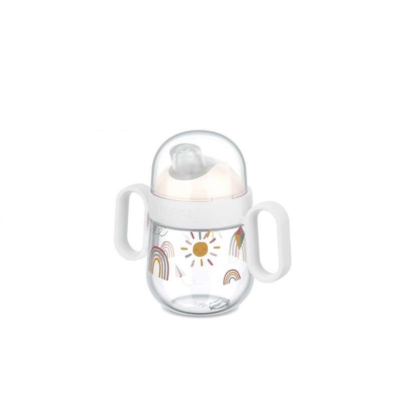 Gobelet anti-goutte Mio 200 ml - Sunshine & rainbow Gobelet anti-goutte Mio 200 ml - Sunshine & rainbow