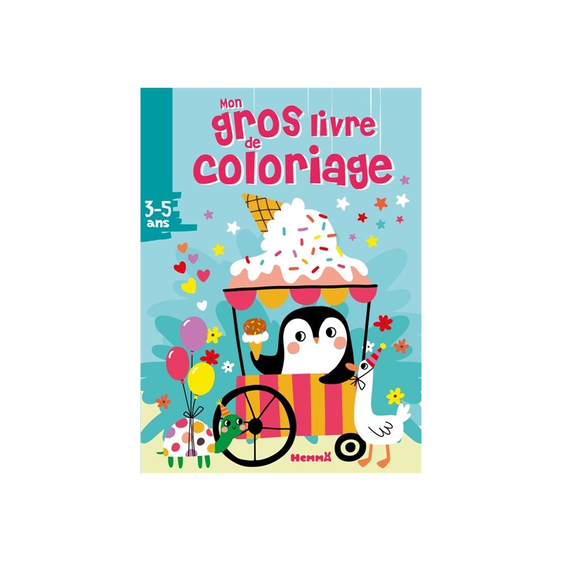Mon gros livre de coloriage (Pengouin glacier) Mon gros livre de coloriage (Pengouin glacier)
