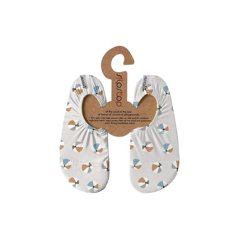 Chaussons antidérapants Slipstop - Beachbal naturel
