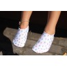 Chaussons antidérapants Slipstop - Flower colorful
