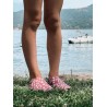 Chaussons antidérapants Slipstop - Stone Flower