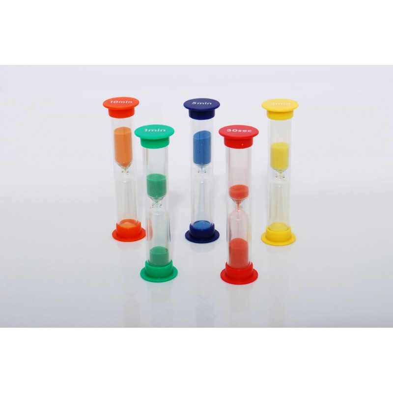 Lot de 5 sabliers