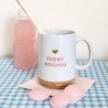 Mug avec couvercle - Super nounou