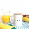 Mug avec couvercle - Bonne fête papounet