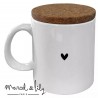 Mug avec couvercle - Papa love