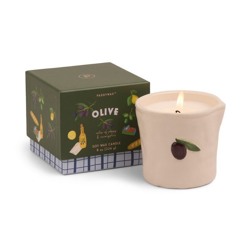 Bougie parfumée en céramique - Olive & figue Bougie parfumée en céramique - Olive & figue
