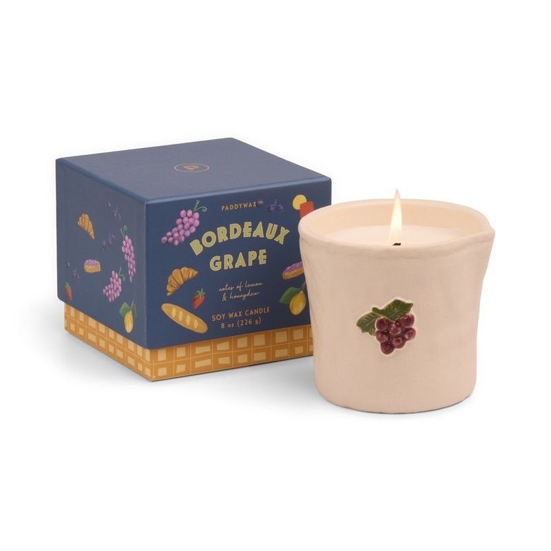 Bougie parfumée en céramique - Cépage bordelais Bougie parfumée en céramique - Cépage bordelais