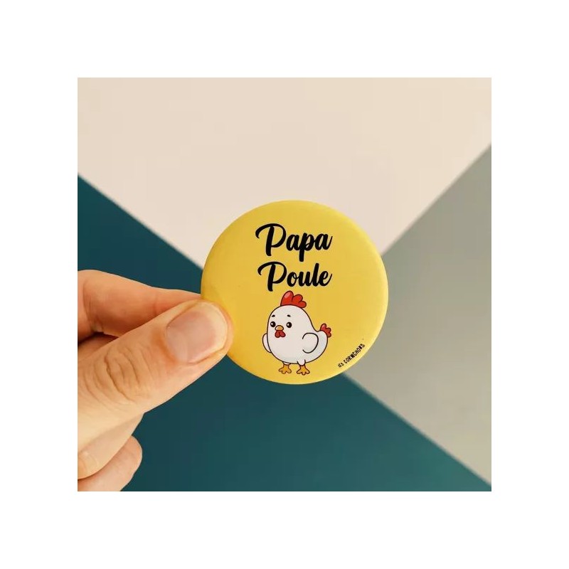 Magnet décapsuleur - Papa poule Magnet décapsuleur - Papa poule