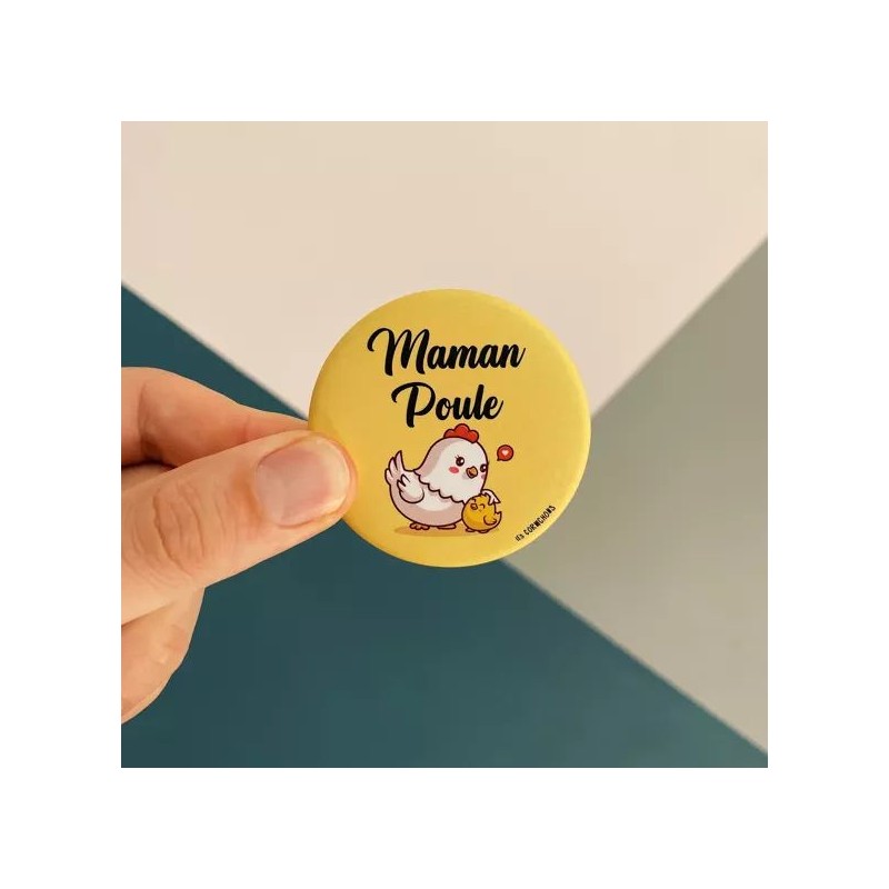 Magnet décapsuleur - Maman poule Magnet décapsuleur - Maman poule