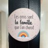 Magnet décapsuleur - Les amis sont la famille que l'on choisit