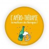 Magnet décapsuleur - L'apéro-thérapie, la meilleure des thérapies !