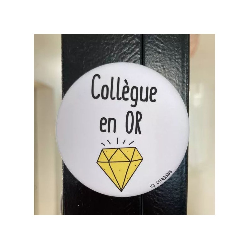 Magnet décapsuleur - Collègue en or Magnet décapsuleur - Collègue en or