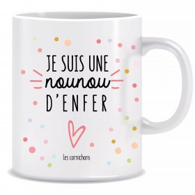Mug - Je suis une nounou...