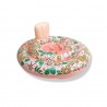 Bouée siège de bain - Fleuri multicolore