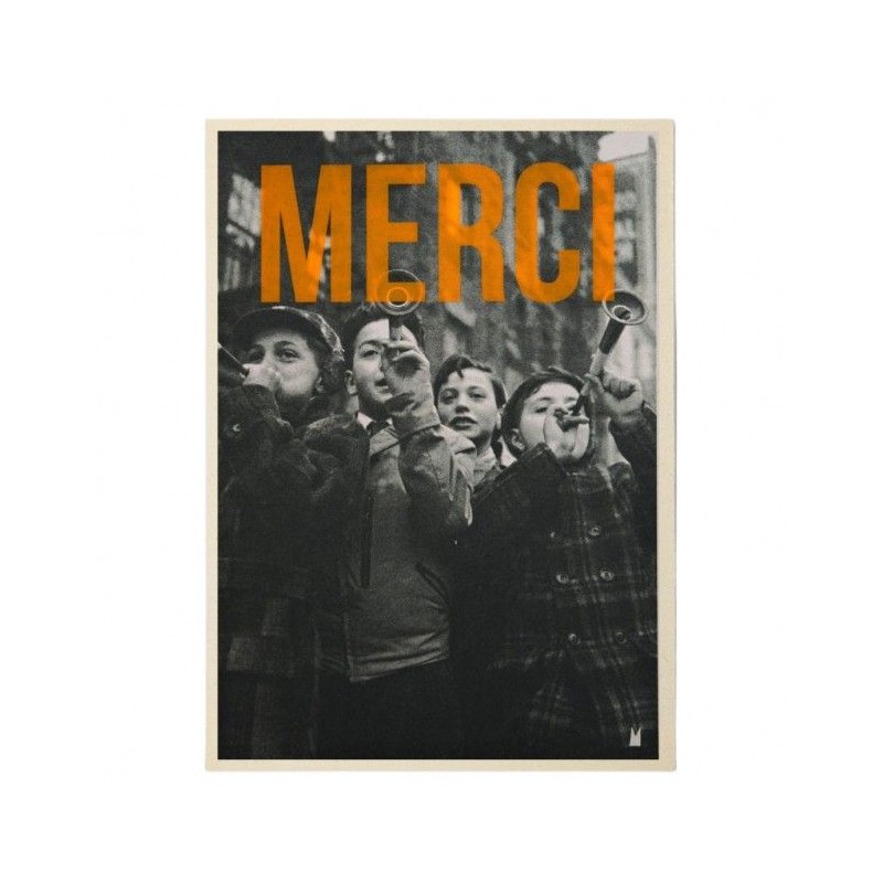 Carte Kencre - Merci ( taille M ) Carte Kencre - Merci ( taille M )