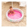Piscine gonflable - Fleuri multicolore 100 cm