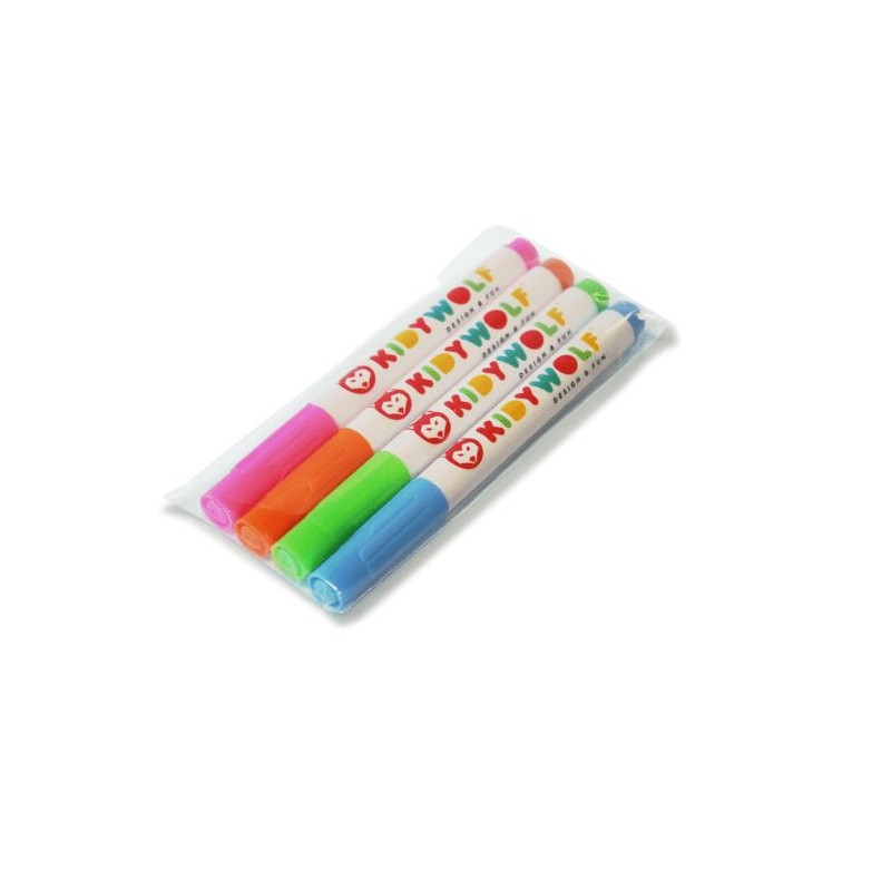 Marqueurs Néons pour tablette lumineuse - Kidymarqueurs RGBO