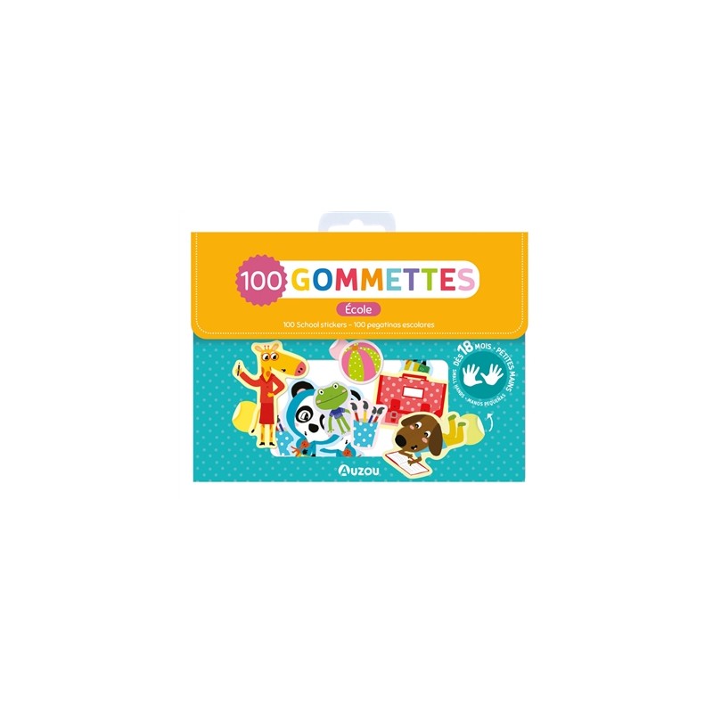 Ma pochette de 100 gommettes - Ecole Ma pochette de 100 gommettes - Ecole