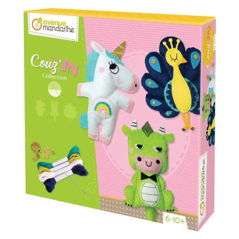 Coffret créatif multi-activités couture - Little couz'in Coffret créatif multi-activités couture - Little couz'in