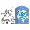 Je colorie sans dépasser - les animaux de la mer : 30 coloriages fluos !