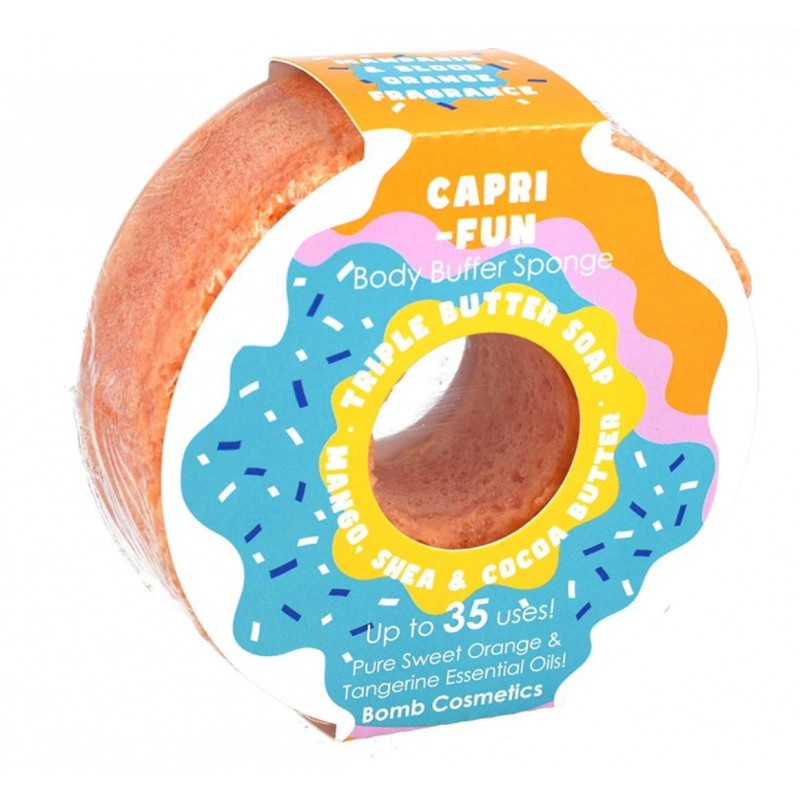 Éponge-savon exfoliante corps - Capri-Fun Éponge-savon exfoliante corps - Capri-Fun