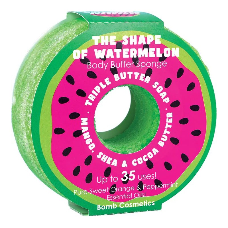 Éponge-savon exfoliante corps - The shape of watermelon Éponge-savon exfoliante corps - The shape of watermelon