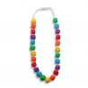 Collier à mâchouiller - Multicolore