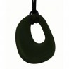 Collier avec pendentif à mâchouiller - Noir