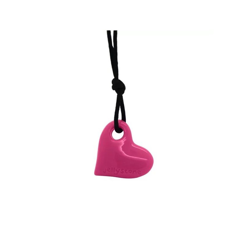 Collier avec pendentif à mâchouiller - Coeur Collier avec pendentif à mâchouiller - Coeur
