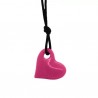 Collier avec pendentif à mâchouiller - Coeur