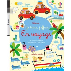 En voyage : Je trace, j'efface