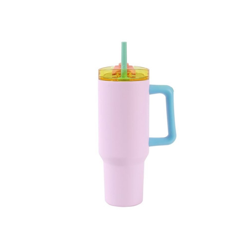 Mug de voyage isotherme 1200 ml - Rose Mug de voyage isotherme 1200 ml - Rose